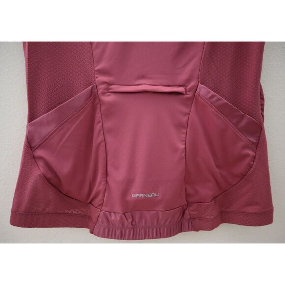 Louis Garneau 0820982-209 Women's Sz XL Magenta Zircon 3 Full Zip Jersey - Picture 7 of 11